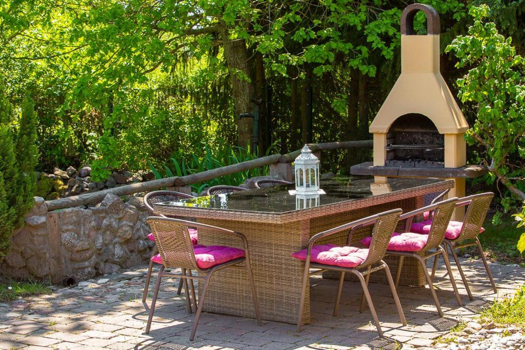 Ferienwohnung Am Walnussbaum Parchtitz Εξωτερικό φωτογραφία