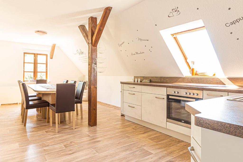 Ferienwohnung Am Walnussbaum Parchtitz Εξωτερικό φωτογραφία